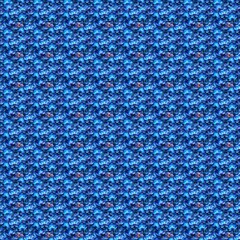 Abstract Geometric Pattern Blue Symmetry Seamless Design Texture Background