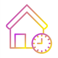 Construction Delay Vector Icon