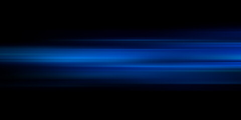 Abstract lines.Neon lines of speed and fast wind. effect of moving at the speed of light. Blue glow effect. Magic shiny line