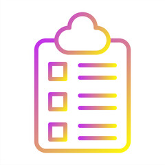 Checklist Vector Icon