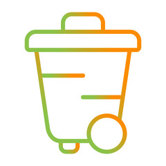 Trash Can Vector Icon