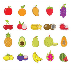 Fruit icon pack