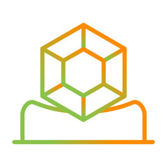 Fototapeta premium Gem Vector Icon