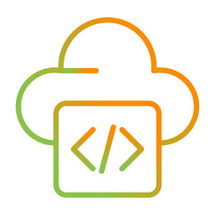 Game Server Hosting Vector Icon