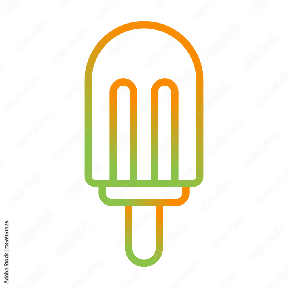 Wall mural Ice Cream Vector Icon