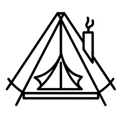 Tent Icon