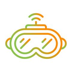 Vr Glasses Vector Icon