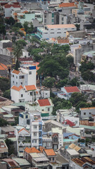 The landscape of Vung Tau, the port city of Vietnam