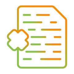 Obraz premium File Vector Icon