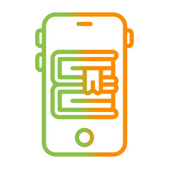 Mobile Vector Icon © Graphic Nehar