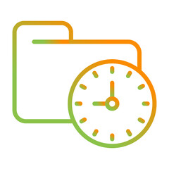 Obraz premium Document Vector Icon