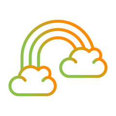Rainbow Vector Icon