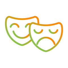 Drama Vector Icon