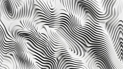 Naklejka premium abstract background design. Modern wavy line pattern (guilloche curves) in monochrome colors. Premium stripe texture for banner, business