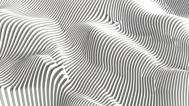 abstract background design. Modern wavy line pattern (guilloche curves) in monochrome colors. Premium stripe texture for banner, business