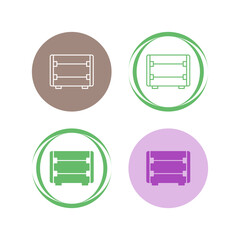 Fototapeta premium Carbon Heater Vector Icon