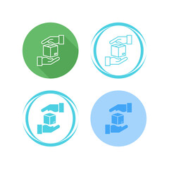 Receive Package Vector Icon