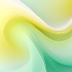 Abstract background with gradient of bright yellow, light green, and white colors, wallpaper, backdrop