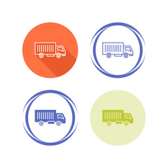 Moving Truck Vector Icon