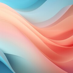 Abstract background with gradient of peach, light pink, and pastel blue colors, wallpaper, backdrop