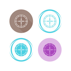 Compass Vector Icon