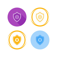 Shield Settings Vector Icon