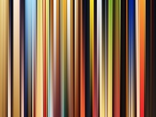 Fototapeta premium Colorful striped background with black and white square pattern
