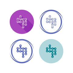 Cycle Chain Vector Icon