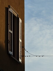 
An Italian window and the sky
