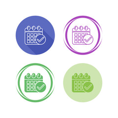 Calendar Vector Icon