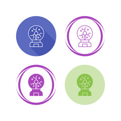 Plasma Ball Vector Icon