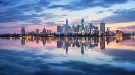 Fototapeta premium city skyline