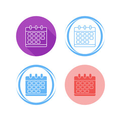 Calendar Vector Icon