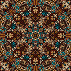seamless pattern with flowers