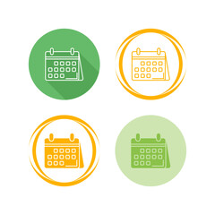Calendar Vector Icon