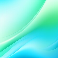 Fototapeta premium Abstract background with gradient of neon pastel green, neon pastel blue, and white colors, wallpaper, backdrop