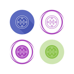 Heliport Vector Icon