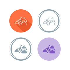 Starry Night Vector Icon