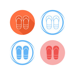 Flip Flops Vector Icon
