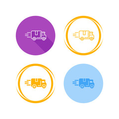 Delivery Truck Vector Icon