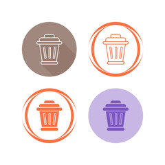 Garbage Vector Icon