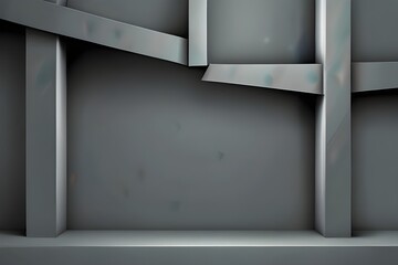 Gray Abstract background illustration with hight quality Generative AI 