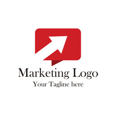 Financial logo identity