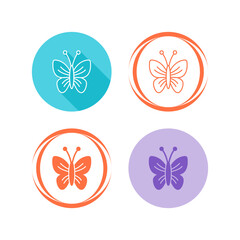 Butterfly Vector Icon