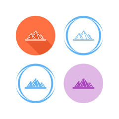 Pyramid Vector Icon