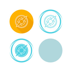 Compass Vector Icon