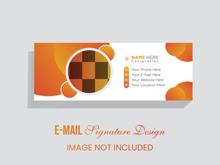 A professional email signature design to enhance your brand's communication. Ideal for businesses, our customizable templates ensure a polished and cohesive look.