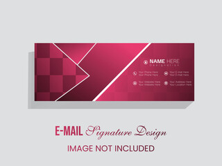 A professional email signature design to enhance your brand's communication. Ideal for businesses, our customizable templates ensure a polished and cohesive look.