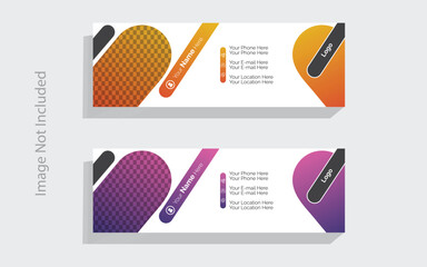 A professional email signature design to enhance your brand's communication. Ideal for businesses, our customizable templates ensure a polished and cohesive look.