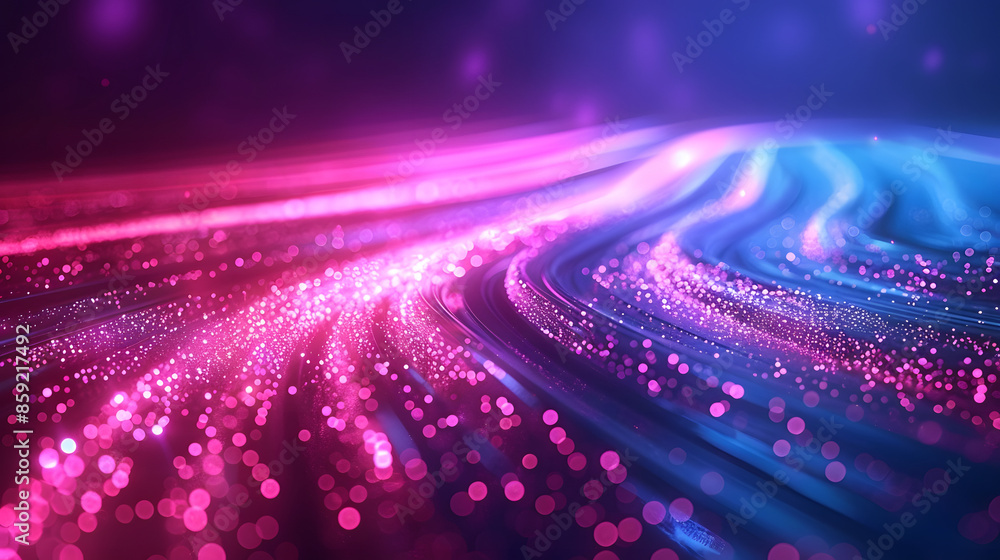 Fototapete abstract technology background of high speed global data transfer, ultra fast broadband and connecti
